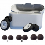 1 pora triuk&scaron;mą mažinančių ausų ki&scaron;tukų su ausų antgaliais NRR 25 dB itin mink&scaron;to silikono daugkartinio naudojimo klausos apsaugos darbo tyrimas Miego ausų ki&scaron;tukai E