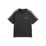 Adidas X Wales Bonner mar&scaron;kinėliai trumpomis rankovėmis, juodi unisex vir&scaron;ūnės IM8402 XS