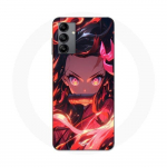 Coque Maniacase pour Samsung Galaxy A05s Demon Slayer Nezuko Kamado Manga anime