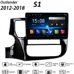 Belaidis 10 colių automobilinis radijas Android Carplay, skirtas Mitsubishi Outlander 2012-2018 automobiliniam daugialypės terpės vaizdo grotuvas GPS navigacija WIFI 2+32GB