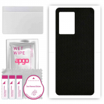 apgo Protective Skin Sticker for the back compatible with Oppo A56S, Wrap Film, Foil, Vinyl - Pattern Matrix