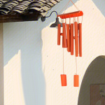 Bambuko vėjo varpelio sodas Modernus dekoratyvinis paprastas vėjo varpelis, skirtas lauke B