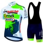 Circus Wanty Jersey Dviračių sportas Vyri&scaron;kos kelnės Geliniai &scaron;ortai Vasariniai Dviračių Drabužiai Apranga Vyras 2024 Uniformos Pilna uniforma Tricuta Mtb Seilinukas XXXL