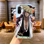 Kyoraku Shunsui Bleach telefono dėklas Xiaomi 12 11T 10 9 Redmi Note 11 10 10S Pro Redmi 9 9A 8 skaidrus telefono dangtelis Xiaomi 12-12X