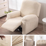 Vandeniui atsparus atlo&scaron;iamos sofos užvalkalas, pigus, speciali kaina, elastingas, &bdquo;Ralax Lazy Boy&ldquo; tamprus, spandeksas, vienspalvis, fotelis sofai. 2 Seater(6pcs)
