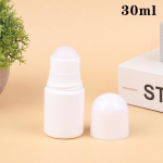 25/30/50/60 ml plastikinio ritininio rutulinio eterinio aliejaus i&scaron;pilstymo miglos talpyklos kelionių daugkartinio užpildymo buteliuko &bdquo;pasidaryk pats&ldquo; dezodoranto priedai 30ml