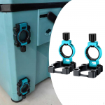 2 Pieces Fishing Box Umbrella Stand Holder Portable Foldable Easy to Install juoda