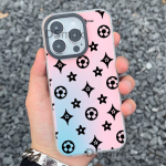 Auk&scaron;tos klasės &bdquo;Aurora White&ldquo; spalvos &bdquo;iPhone 15 Pro&ldquo; dėklas, skirtas visiems &bdquo;iPhone&ldquo; modeliams nuo 12 iki XR/X. iPhone 15 Pro