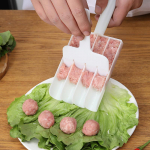 Kūrybi&scaron;kas plastikinis mėsos kukulų gaminimo rinkinys, kepta žuvis, jautiena, mėsos gaminimas, rutulių formavimo forma, &scaron;auk&scaron;tas 1pcs