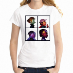 Moteri&scaron;ki mar&scaron;kinėliai Mano kaimynas Totoro Steven Universe Liūtas Juokingi Nuostabūs Mergaičių mar&scaron;kinėliai S balta