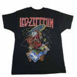 Led Zeppelin The Hermit ZoSo Wizard 1988 Senoviniai unisex mar&scaron;kinėliai L