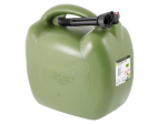 Plastikinis kuro kanistras, 20L, ovalus, chaki 1