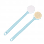 Dvipusis losjonas, apsauginis nuo saulės, tepalo aplikatorius, ilga rankena, kūno valiklis, du&scaron;o &scaron;epetėlis, apsauginis nuo saulės nugarai, aplikatorius be aplikatoriaus mėlyna