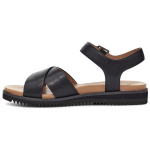 UGG patogios lengvos madingos basutės moterims, juodos ir rudos spalvos, 1116372-BLK 37