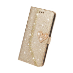 Glitter Bling dėklas, skirtas Samsung A22 A32 A72 A12 A42 A51 S22 Ultra S21 S20 FE Flip odinis knygos meilės vir&scaron;elis Samsung S23 Ultra