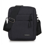 Canvas Messenger Bag ne&scaron;iojamojo kompiuterio krep&scaron;ys vyrams, moterims, skirtas mokykliniam darbui Kelionėms One Size juoda