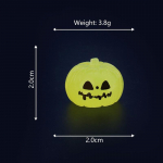 Mini &scaron;viesus Helovino ornamentas &Scaron;ik&scaron;nosparnis Moliūgas Skeletas Vaiduoklis Mikro peizažas Lėlių namelio modelis Automobilio interjeras Namų darbalaukio apdaila