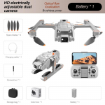 Naujas RG700PRO GPS dronas 8K Profesionalus ESC HD Dviguba kamera 5G Wifi Kliūčių vengimas &Scaron;epečiams neturintis variklis Sulankstomas keturcopteris RC Atstumas 2KM 1 Battery pilka