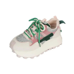 Mada Nauji Moteri&scaron;ki Sportbačiai Mada Universalūs Moteri&scaron;ki Teniso Batai Kvėpuojantys Tinklelio Sportbačiai Patogūs Platforminiai Kasdieniai Sportbačiai 35 rožinė