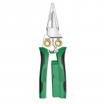 Daugiafunkcinės 8 viename nerūdijančio plieno vielos nuplė&scaron;imo replės elektrikams įtampos matavimo žirklės ir vielos spaustukai