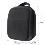 Sennheiser HD598 HD600 HD650 ausinėms EVA kietas dėklas ausinių ne&scaron;iojimo krep&scaron;ys ne&scaron;iojamas ausinių laikymo krep&scaron;ys apsauginė dėžutė juoda