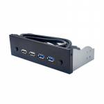 USB 3.0 priekinis skydelis, skirtas staliniam kompiuteriui 5,25 ROM disko lizdas USB3.0/3.2 19 kontaktų USB2.0 9 kontaktų prie 2 USB3.0 + 2 USB 2.0