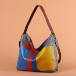 Originalios odos rankinė moterims odos spalva siūlės rankų darbo Europos ir Amerikos retro asmenybė peties crossbody rankinė