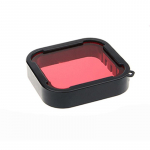 Vandeniui atsparus korpusas filtras nardymui povandeninis filtras raudonas rožinis objektyvo filtrai, skirti GoPro Hero 7 6 5 veiksmo kameros priedai rožinė