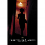 Plakatas - MEILĖS NUOTAIKOJE - Kanų kino festivalis 2006 - 60x80cm - Susuktas - Sienų dekoras oranžinė