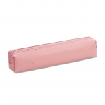1vnt Mini makiažo pie&scaron;tukų dėklas Auk&scaron;čiausios kokybės dirbtinės odos pie&scaron;tukų dėklas: Tobulas mados ir funkcijos derinys pink