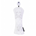 Deimantinis kaukolės galvos vandeniui atsparus golfo lazdos uždangalas: Apsaugo 1/3/5/UT medžius