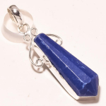 Blue Turquoise Gemstone Pendant Handmade Thanksgiving Gift Jewelry 2.1 o9n11