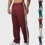 &bdquo;Wish Independent Fashion&ldquo; vyri&scaron;kos tiesios kelnės i&scaron; lopų: Laisvos sportinės kelnės pavasariui ir rudeniui XXL tamsiai mėlyna spalva