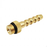 Gas Tank Adapter Canister Convertor Furnace Converter Connector 7/16 Flat Valve to Lpg
