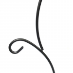 37 cm dvigubo kabliuko metalo geležies žvakidė žvakių laikiklis augalinis stiklinis butelio stovas 37cm