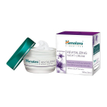 Himalaya Revitalizing Night Cream with white lily | Renews, repairs & hydrates skin overnight | rich in AHA & Anti-oxidants | 50g