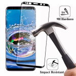 3D pilnai i&scaron;lenktas ekranas grūdintas stiklas, skirtas Samsung Galaxy S8 S9 Plus S7 Edge Note 8 9 apsauginei plėvelei Samsung Note 8 juoda