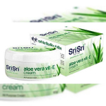 Sri Sri TATTVA shuddhta ka naam Aloe Vera Vit E Cream - Moisturizer for Nourishes and Detoxifies Skin,100g (Pack of 2)
