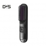 Belaidis plaukų tiesinimo &scaron;epetys 3 reguliuojami temperatūros režimai LED ekranas Greitas įkaitimas Ne&scaron;iojamas kelioninis Elektrinis kar&scaron;tas &scaron;epetys Garbanotų plaukų formavimas violetinė