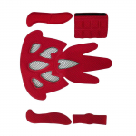 &Scaron;almo vidinis pamink&scaron;tinimas Apsauginiai putų pamink&scaron;tinimai Greitai džiūstantis Atminties putų Sandarus Pamu&scaron;alas Kempinė Galvos Apsaugos Pamu&scaron;alo Pagalvėlės 2 juoda