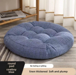 Ergonomi&scaron;ka tatamio kėdės pagalvėlė biurui ir svetainei Large Round: 55cm, Thick 10-12cm