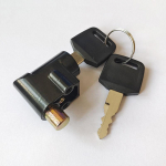 Elektrinio dviračio elektrinis dviratis Elektrinio dviračio akumuliatoriaus dėžutės užraktas Priekinis užraktas Didelės galvutės užraktas Elektrinio dviračio apsaugos nuo vagystės užraktas Akumuliatoriaus užraktas one size