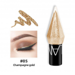 Diamond Shiny Eye Liners Akių &scaron;e&scaron;ėliai vandeniui atsparūs sidabro rožinio aukso spalvos blizgučiai Akių pie&scaron;tukas Akių &scaron;e&scaron;ėliai Makiažas Grožis Kosmetika 01