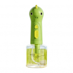 Elektrinis &scaron;ampūno dozatorius &scaron;unų ir kačių maudymui dinozauro formos 2-in-1 &scaron;unų muilo laikiklis įkraunamas &scaron;unų muilo putojimo aparatas valymui Dinosaur