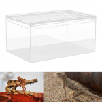 Ne&scaron;iojama roplių terariumo dėžė chameleonams ir gyvatėms 30cmx20cmx15cm