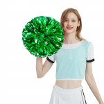 2 pakuotės 30 cm / 11,8 colio vienspalvis plius storas &bdquo;Pom Mutipulcolor&ldquo;, skirtas &bdquo;Cheerleader&ldquo; komandos pasirodymui One Size žalia