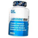 Argininas, L-Argininas 1500, Evlution Nutrition (27385005) 100caps