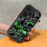 Mink&scaron;tas silikoninis kvadratinių kopėčių spausdinimo ra&scaron;tų telefono korpusas, pilnas dangtis, fotoaparatas, atsparus smūgiams, guminis dėklas, skirtas Xiaomi Redmi Redmi K50 Pro balta