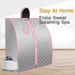 Didelio galingumo viso kūno prakaito garinimo dėžutė &Scaron;eimos stiliaus garinė pirtis, pirtis po gimdymo prakaituojanti buitinė vieno asmens fumigacijos ma&scaron;ina 76&times;88&times;100 cm