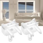 2 Pieces Vertical Control Replacement Spare Parts Sleek Easy to Use Installation for Living